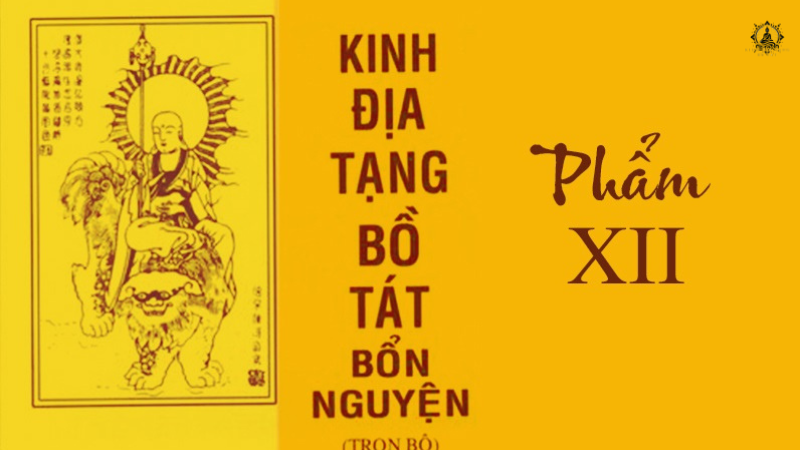 kinh địa tạng bồ tát phẩm thứ 12