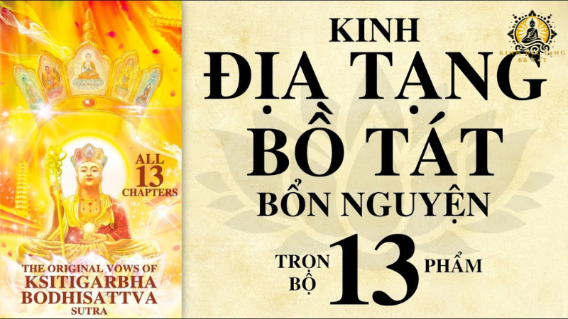 kinh địa tạng vương bồ tát bổn nguyện